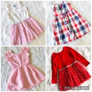 Bundle 4T Toddler Girls Dresses